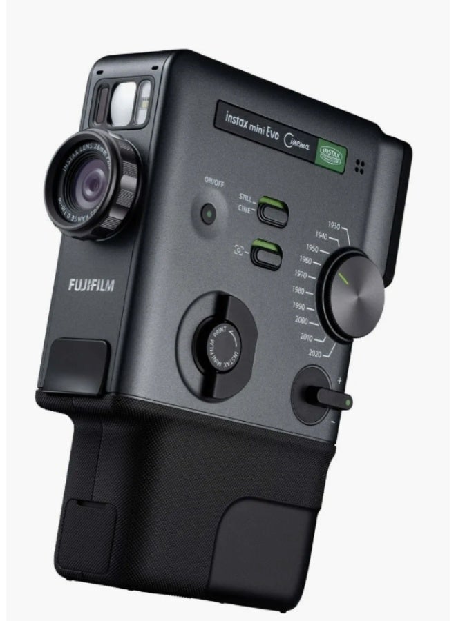 Instax كاميرا فوجي فيلم إنستكس ميني إيفو سينما سوداء - Image 1